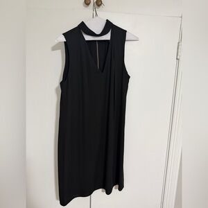 WHBM Black Sleeveless Dress